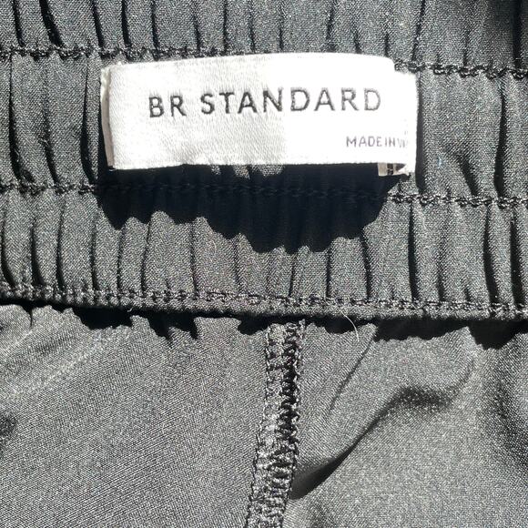 BR Standard J Mens Joggers Black Activewear Loungewear Size Large - Picture 6 of 9